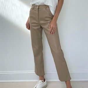 NWT Faux Leather pants
